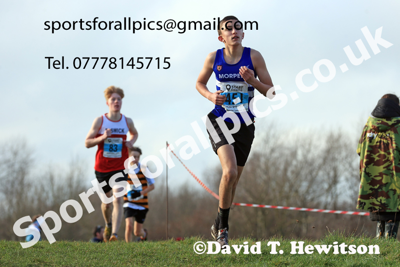 Boys Under-15s 2026 NEHL Sherman Cup and Davidson Shield, Temple Park, South Shields. Photo: David T. Hewitson/Sports for All Pics